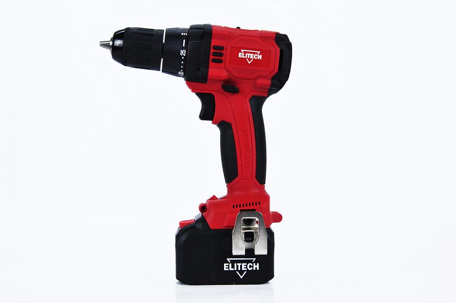 Дрель-шуруповерт Elitech ДА 12БЛ2 (Е2201.001.02) аккум. патрон:быстрозажимной (кейс в комплекте) (191606) фото 8