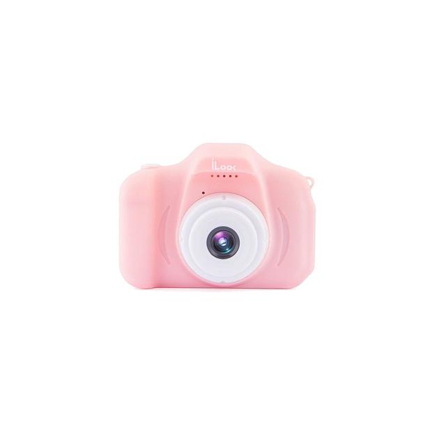 Цифровой компактный фотоаппарат Rekam iLook K330i, детский, розовый фото 1