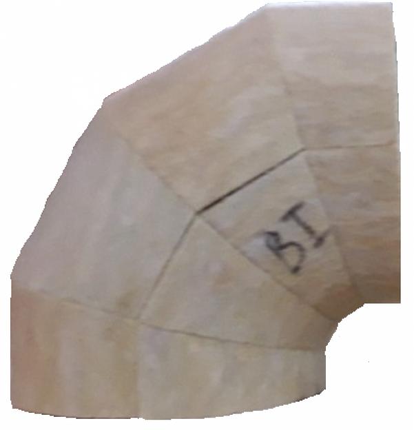 Отвод 90 некашированный 80NL опт фото 3