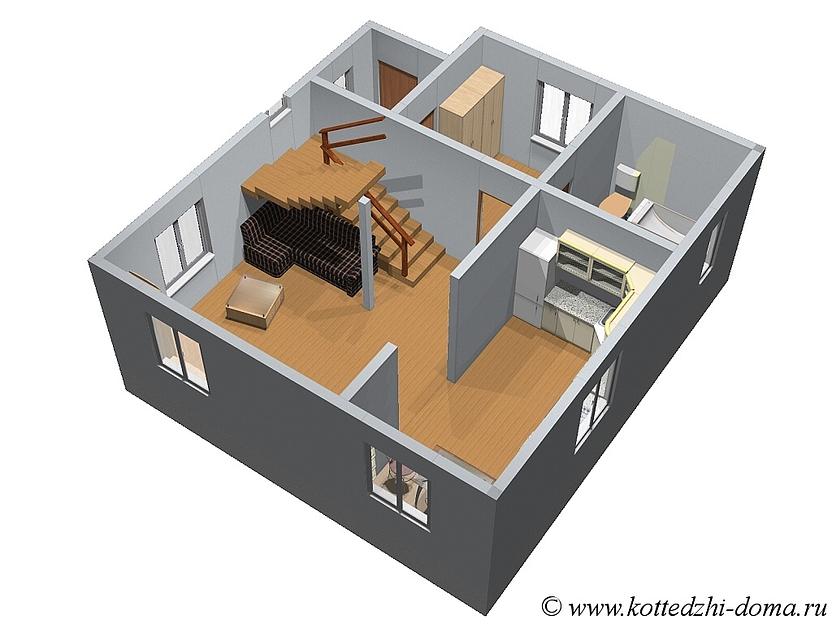 Коттедж 142 м² РП-208 под заказ фото 2