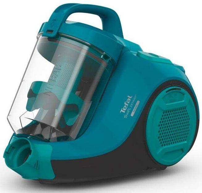 Пылесос Tefal TW2922EA 750Вт бирюзовый/черный фото 1