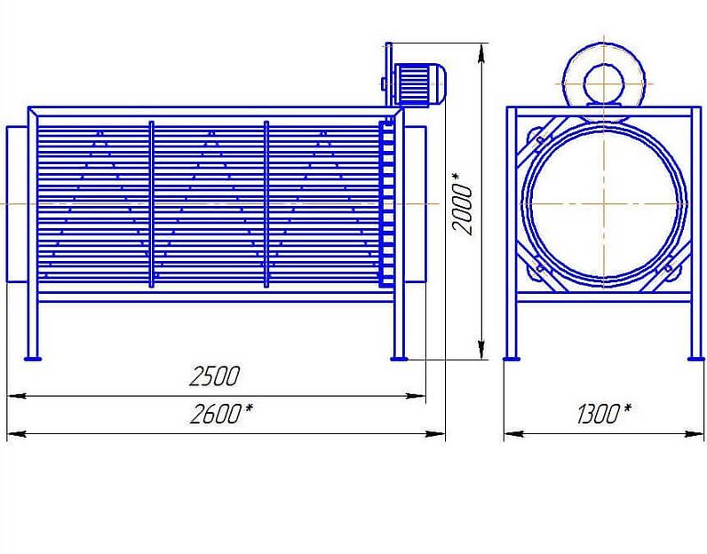 Сепаратор отделения влаги ВИ-1057 из тушки птицы фото 4
