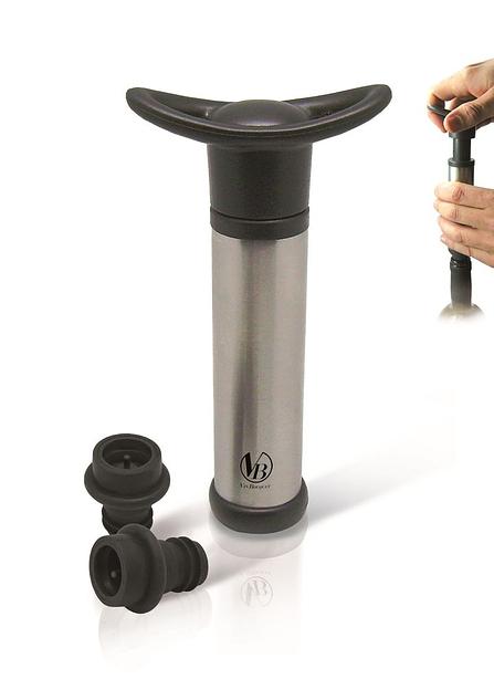 Помпа для вина + 2 пробки вакуумные VB /1/12/ фото 1