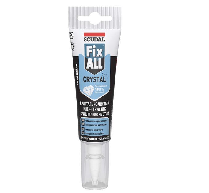 Гибридный клей-герметик Fix All Crystal 80 мл ОПТ фото 1