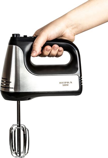 Миксер ручной Supra MXS-591 500Вт черный/серебристый фото 3