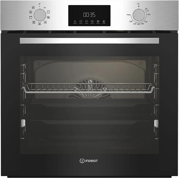 Духовой шкаф Электрический Indesit IFE 3841 JC IX нержавеющая сталь фото 1