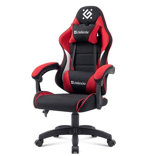 Игровое кресло SORRENTO BLACK/RED 64028 DEFENDER фото 4