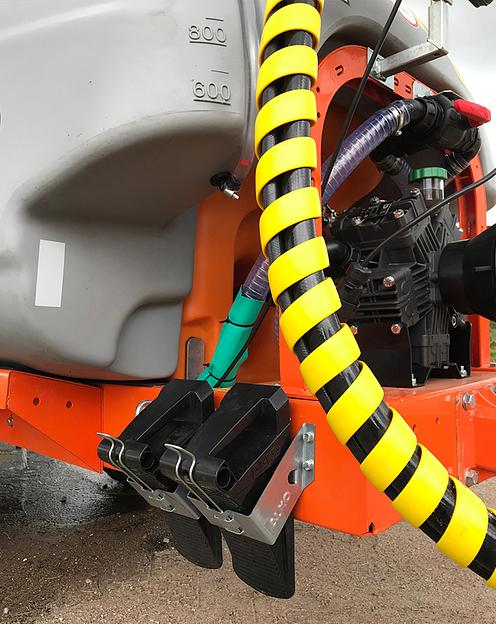 Опрыскиватель садовый прицепной, объем 2000 литров, приставка Колонна 2.0 фото 8