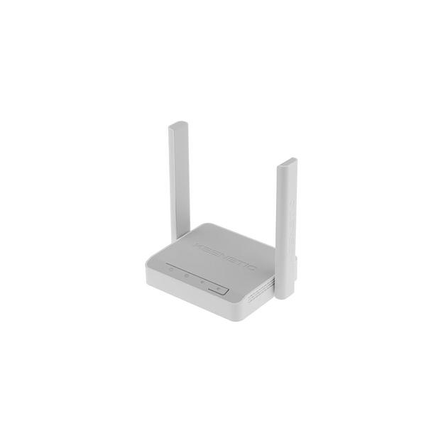Wi-Fi роутер KEENETIC Starter, Wi-Fi 4, N300, 2.4ГГц, 2 LAN, белый [kn-1121] фото 1