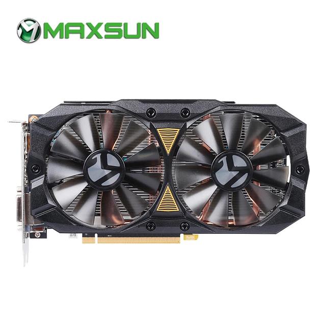 Видеокарта Maxsun MS-RX580 2048SP Big Mac Plus 8G фото 1