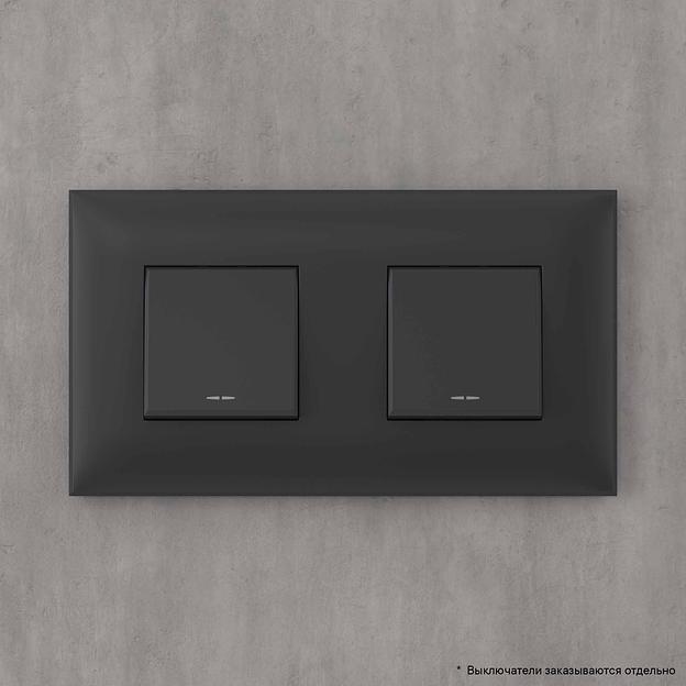 Avanti Рамка ARTLEBEDEV,, Черный матовый, 4 модуля фото 6