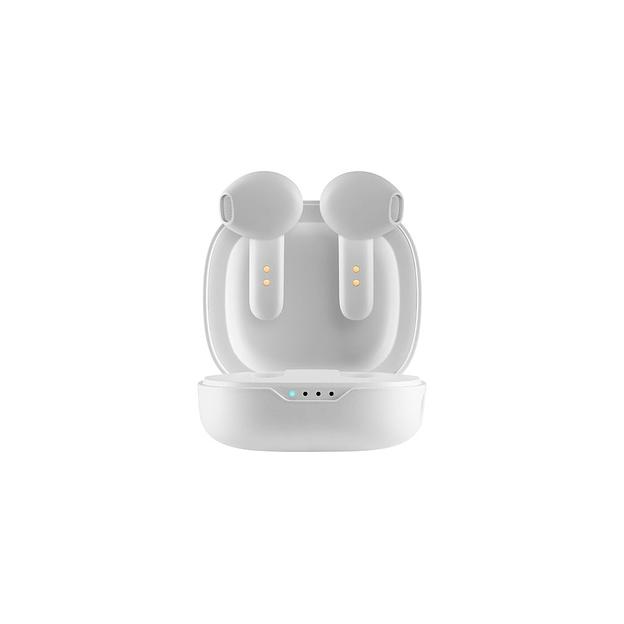 Гарнитура Defender Twins 920, для телефона, вкладыши, Bluetooth, белый [63920] фото 1