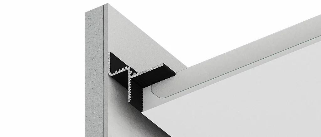 Теневой профиль FerGipps ТП 12 белый ОПТ фото 5