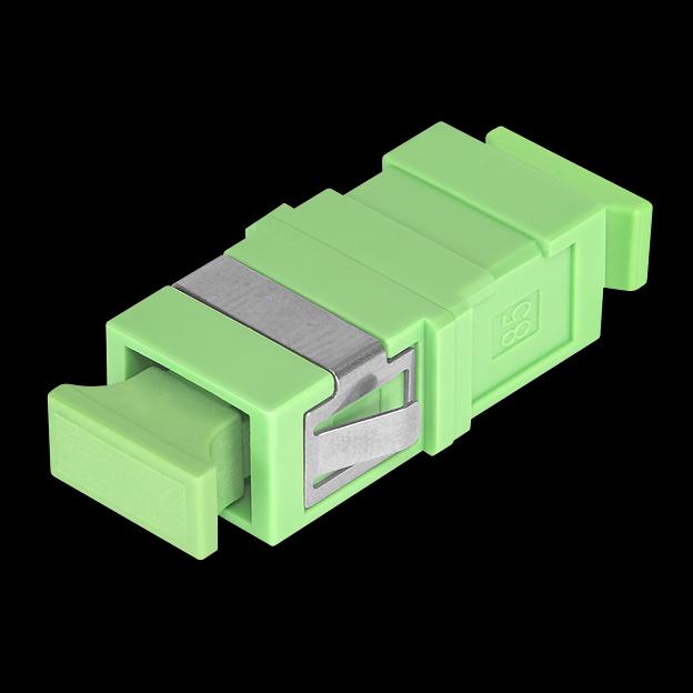 Адаптер проходной SNR SC/APC-SC/APC (без фланца) фото 1