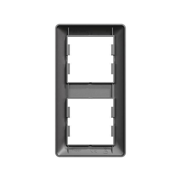 Рамка вертикальная SE EPH5815271 Asfora EM 2 постовая антрацит EPH5815271 фото 3