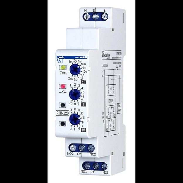 Реле времени РЭВ 120 230/240В НовАтек-Электро 3425601120 фото 1