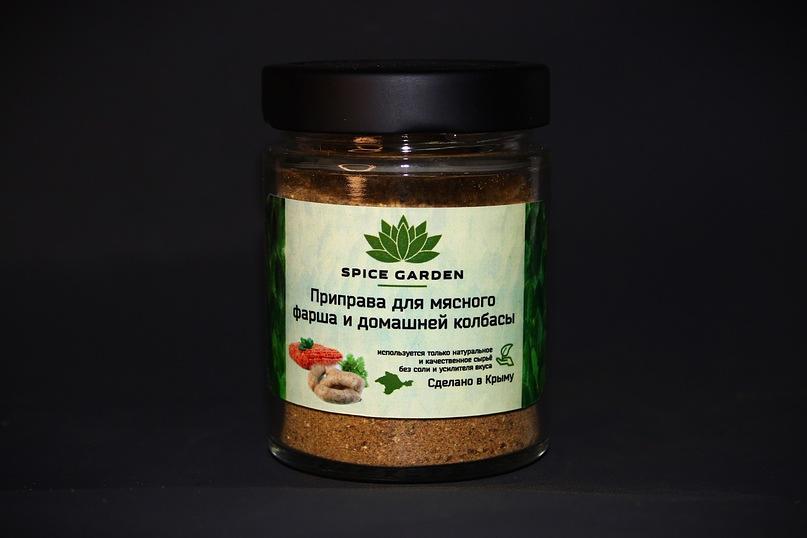 Приправа для мясного фарша и домашней колбасы Spice Garden 100 г фото 1