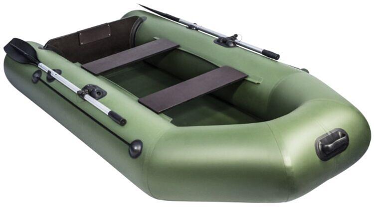 Лодка Аква 2600, 2600*1300*360 мм., цвет: зеленый фото 2