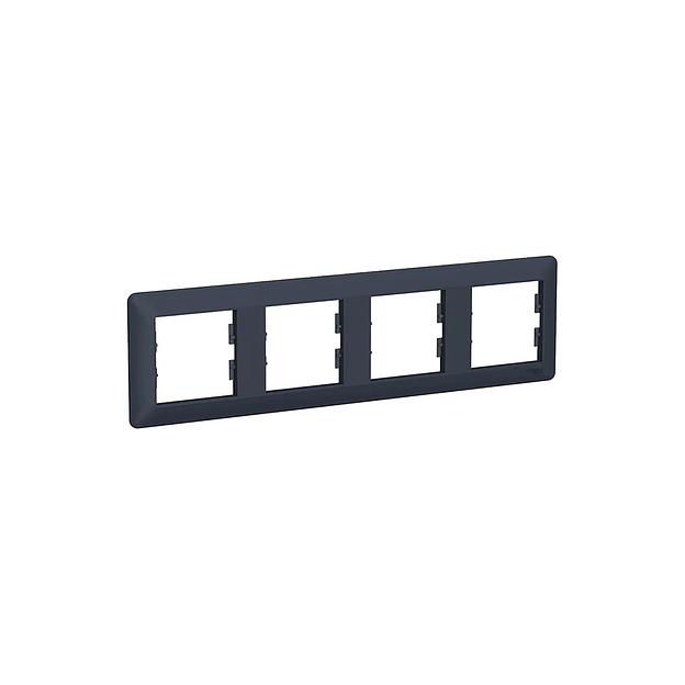 Рамка вертикальная SE EPH5815371 Asfora EM 3 постовая антрацит EPH5815371 фото 1