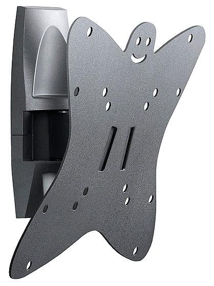 Кронштейн для телевизора Holder LCDS-5036 металлик 19"-37" макс.30кг настенный поворот и наклон фото 1