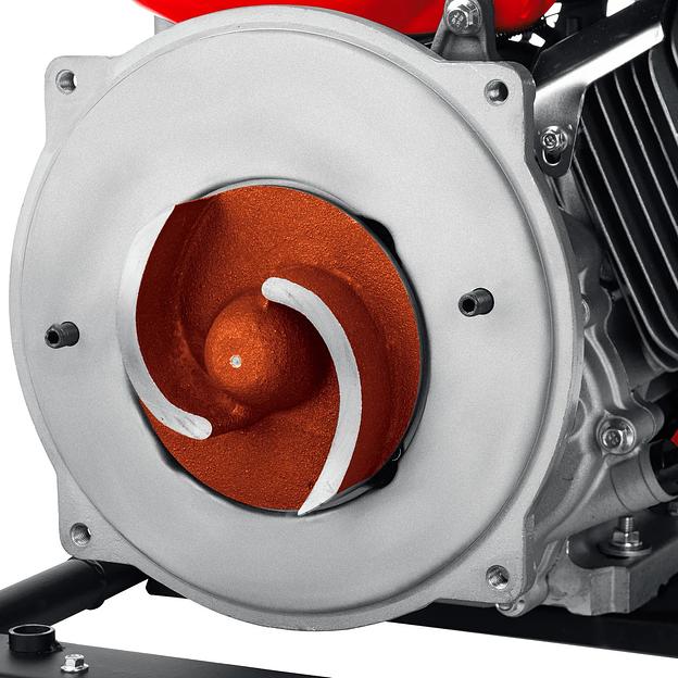 Мотопомпа бензиновая для грязной воды Зубр, серия «Мастер» (МПГ-1800) фото 5