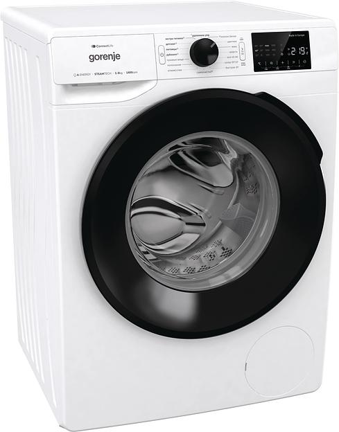 Стиральная машина Gorenje WGPNEI84A1SW класс: A-30% загр.фронтальная макс.:8кг белый фото 2
