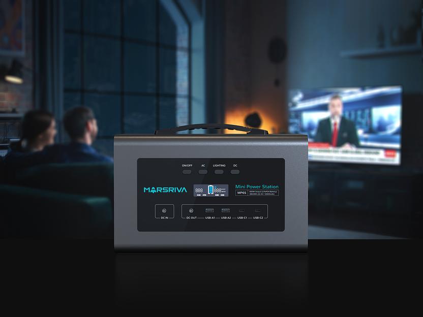 Умный онлайн-ИБП, 3 кВА, батарея 6*12 В/9 Ач MARSRIVA фото 1