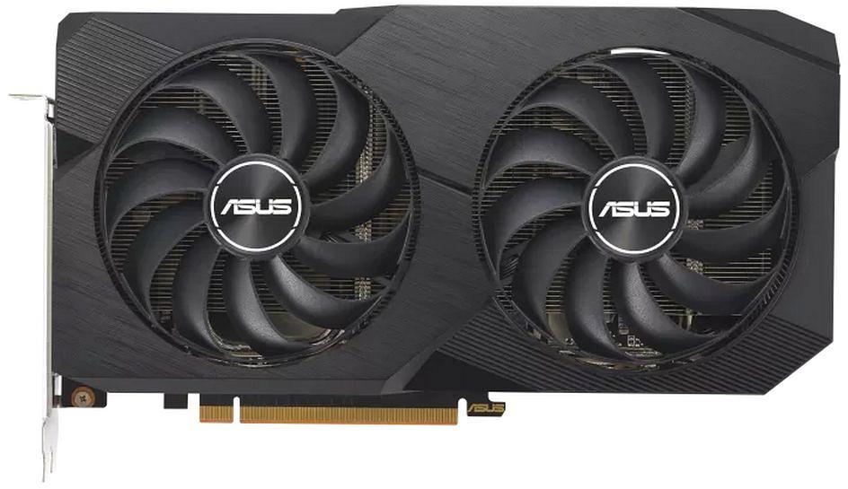 Видеокарта ASUS PCI-E AMD Radeon RX6600 8Gb DUAL (90YV0GP2-M0NA00) фото 1