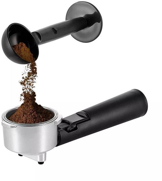 Кофеварка рожковая Kitfort КТ-7219 1100Вт белый фото 8