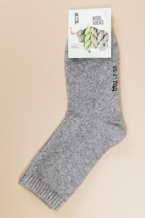 Носки из натуральной шерсти демисезонные TOD Оймс цвет серый фото 2