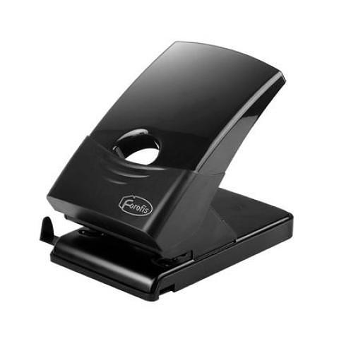 Дырокол до 40 л., с линейкой, пластиковый, Forofis фото 1