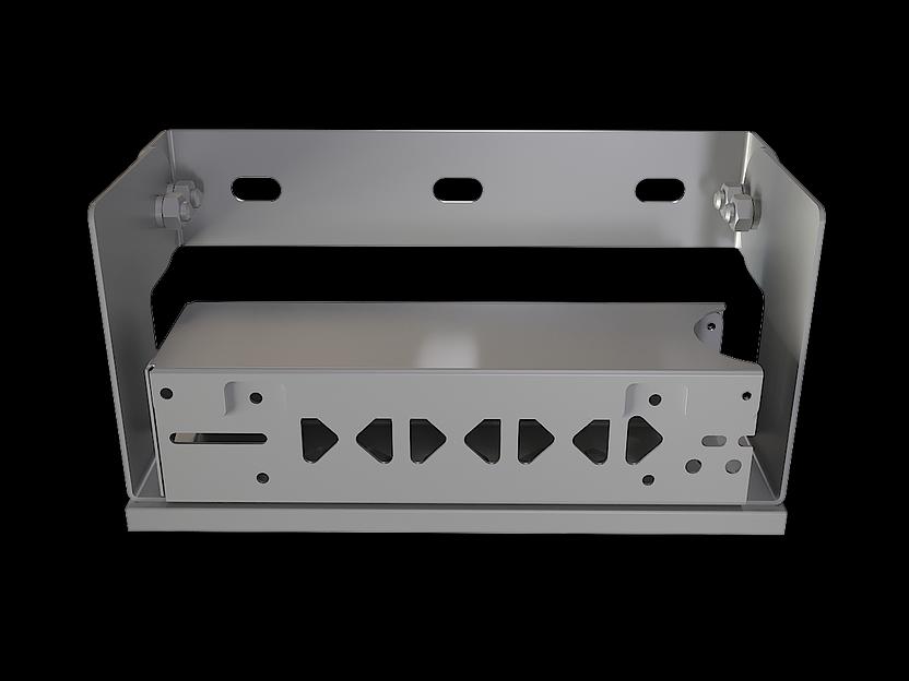  Кронштейн поворотный скоба с промышленной коробкой фото 1