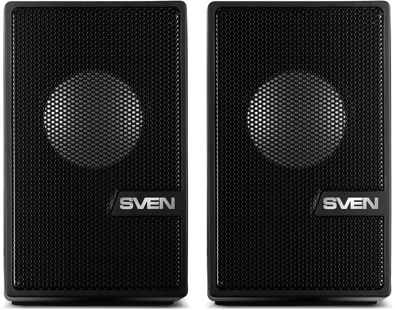 Компьютерная акустика 2.0 Sven 340 черная (6 Вт, питание USB, BT) фото 2