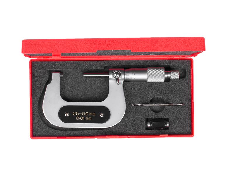 Микрометр гладкий МК- 50 0,01 SHAN с поверкой фото 4