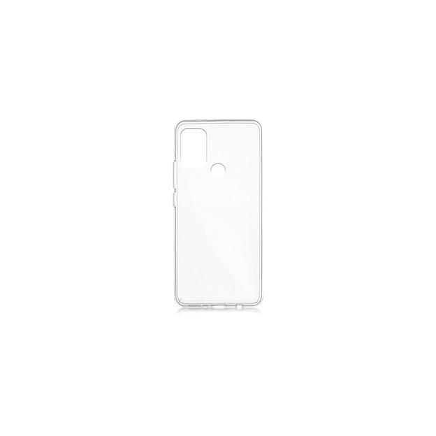 Чехол (клип-кейс) Brosco, для Motorola Moto G20, прозрачный [moto-g20-tpu-transparent] фото 1