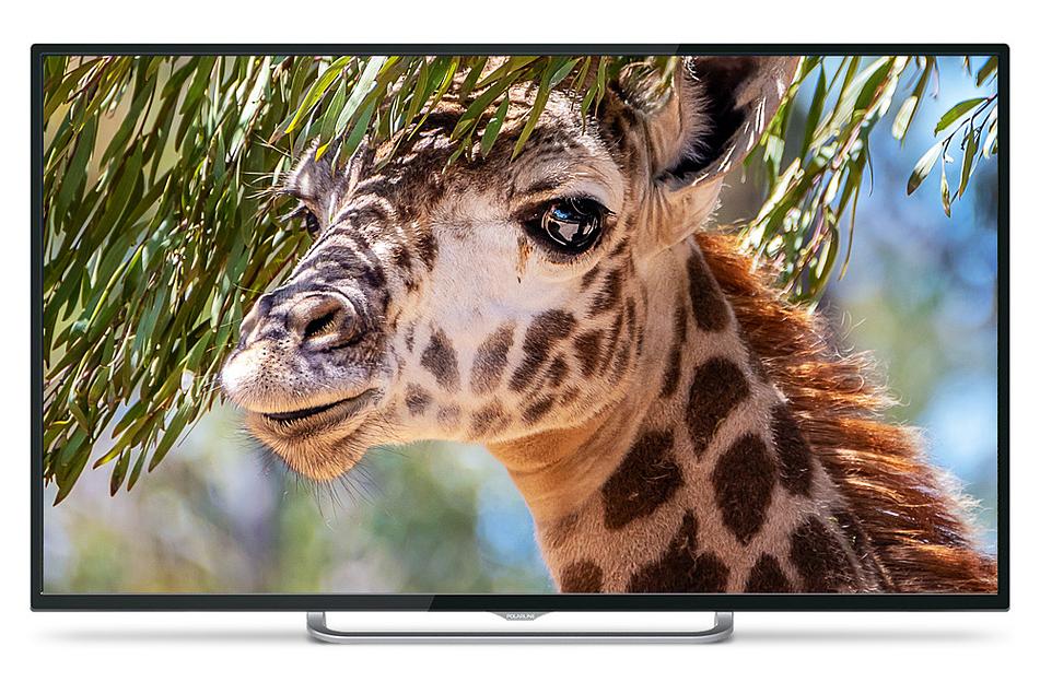 Телевизор LED PolarLine 50" 50PU11TC-SM черный/Ultra HD/50Hz/DVB-T/DVB-T2/DVB-C/USB/WiFi/Smart TV (RUS) фото 1