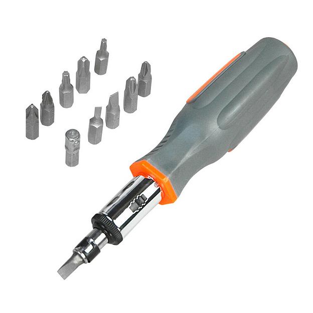 Реверсивная отвертка с торцевыми головками и битами (22 шт) Horusdy SDY-94146 фото 4