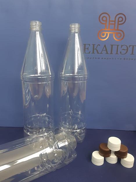 Бутылка пластиковая ПЭТ 2,0 л., 28 мм. фото 1