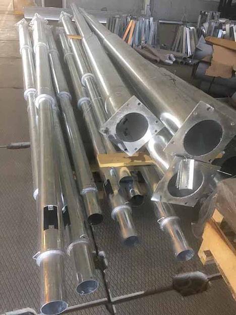 Трубчатые опоры фото 4