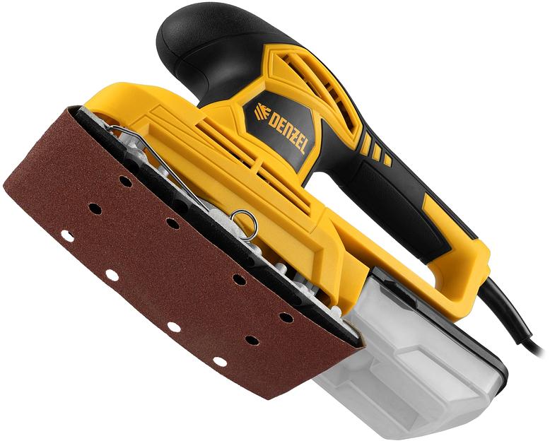 Машина плоскошлифовальная вибрационная VS-90-187, 240 Вт, 6000-11000 об/мин// Denzel фото 9