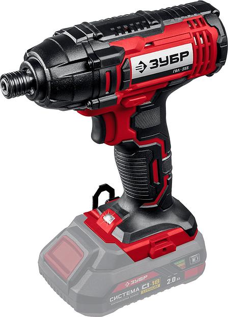 Винтоверт Зубр ГВЛ-255 аккум. патрон:квад.1/4" фото 1