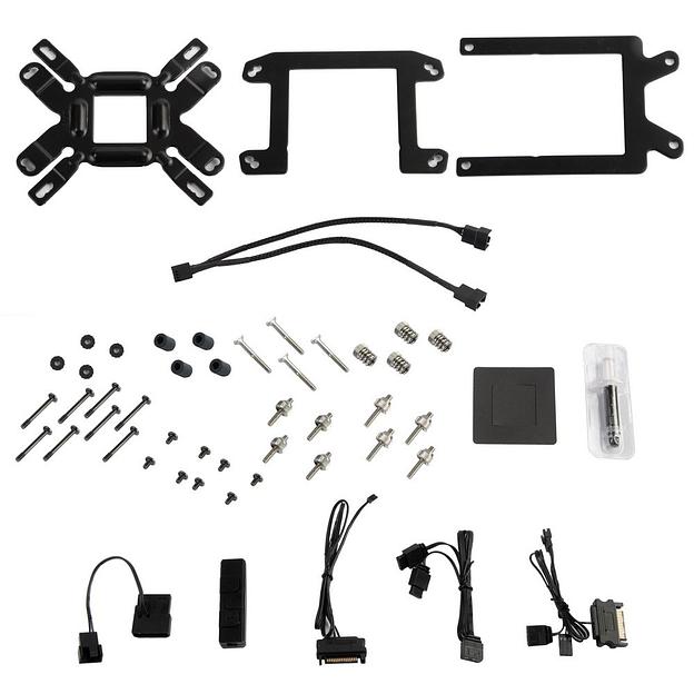 SST-IG240P-ARGB 240mm high-performance ARGB AIO liquid cooler with 2x120mm ARGB fan,Compatible with Intel LGA 115X/1366/1200/2011/2066 and AMD sTRX4/TR4/AM4/AM3/AM2/FM2/FM1 sockets (811192) {6} фото 8