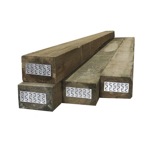 Брус пропитанный переводной, тип 1, 180х260х4750 мм фото 1