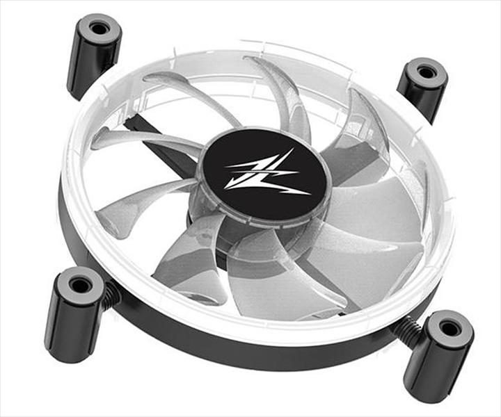 Вентилятор для корпуса ZALMAN ZM-LF120, 120x120x26mm, 4-PIN PWM, 3 PIN ADDRESSABLE, 800-1300 RPM, 25DBA, LONG LIFE BEARING (ZM-LF120) фото 2