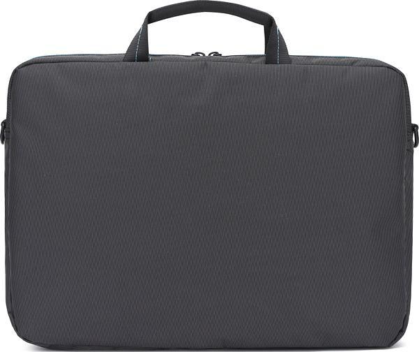 Сумка Continent CC-201 GB(нейлон, серый с голубой отстрочкой, 15,6'') фото 3