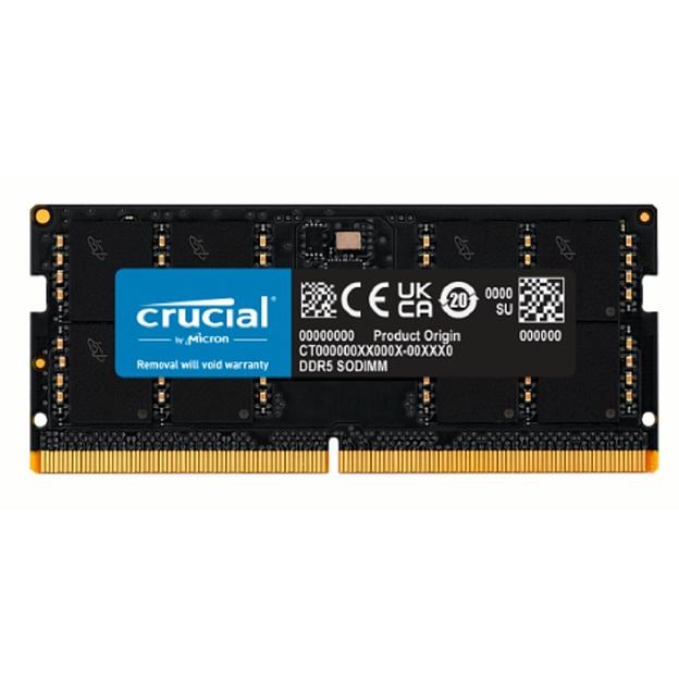 DDR5 Crucial 32Gb 5600MHz CT32G56C46S5 CL46 SO-DIMM фото 1