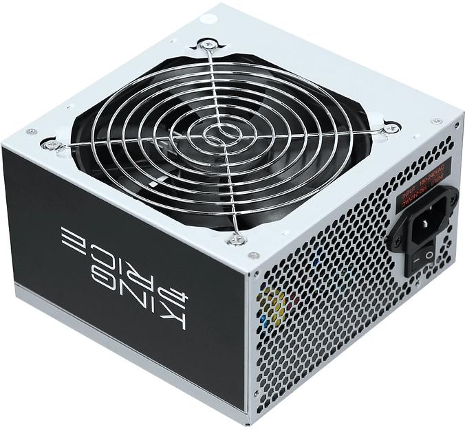 Блок питания KingPrice ATX 600W KPPSU600 (20+4pin) 120mm fan 4xSATA фото 3