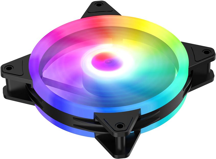 Вентилятор GMNG GG-CF120ARGB2-PWMBK 120x120x25mm 4-pin Ret фото 5