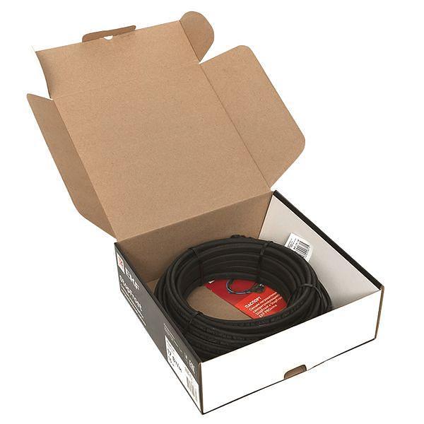 Саморегулирующийся нагревательный кабель 17 Вт/м для обогрева трубопроводов StopFrost 3 м фото 2