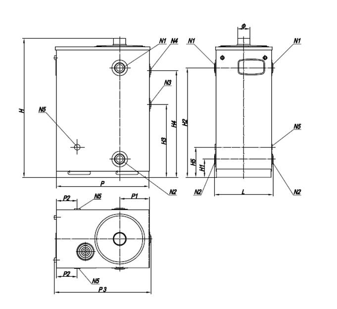 Отопительный котел Buran Boiler BB-200 FA жидкотопливный 23 кВт фото 5